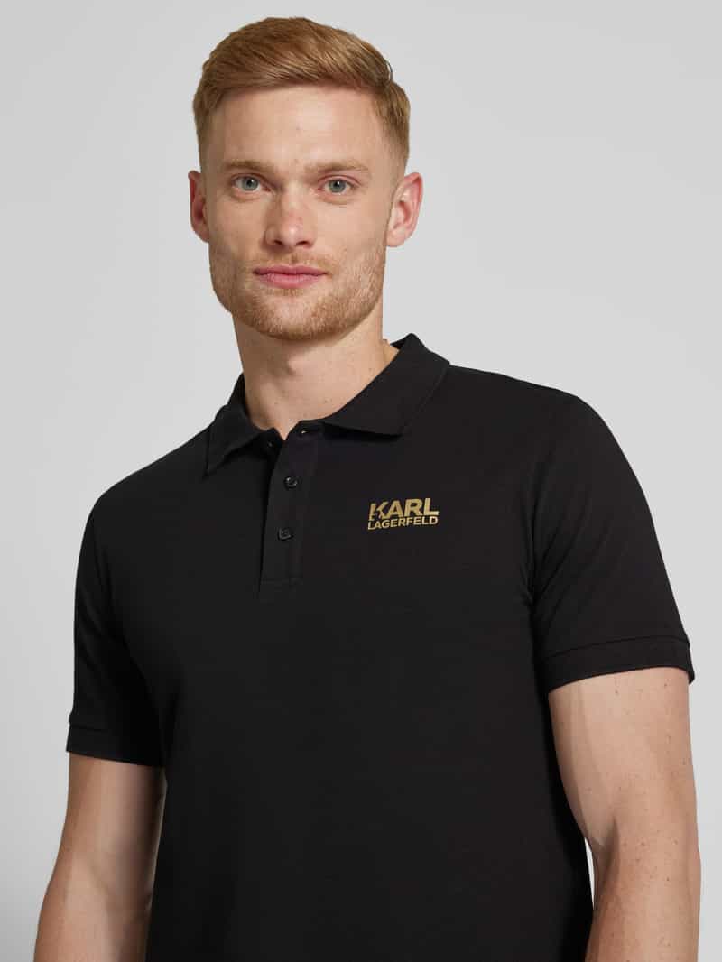 Karl Lagerfeld Poloshirt met logoprint