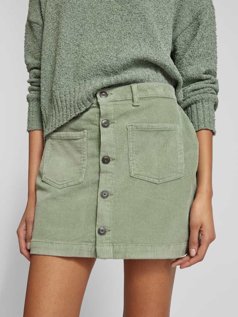 Only Corduroy minirok in katoenmix model 'AMAZING GLOBAL'