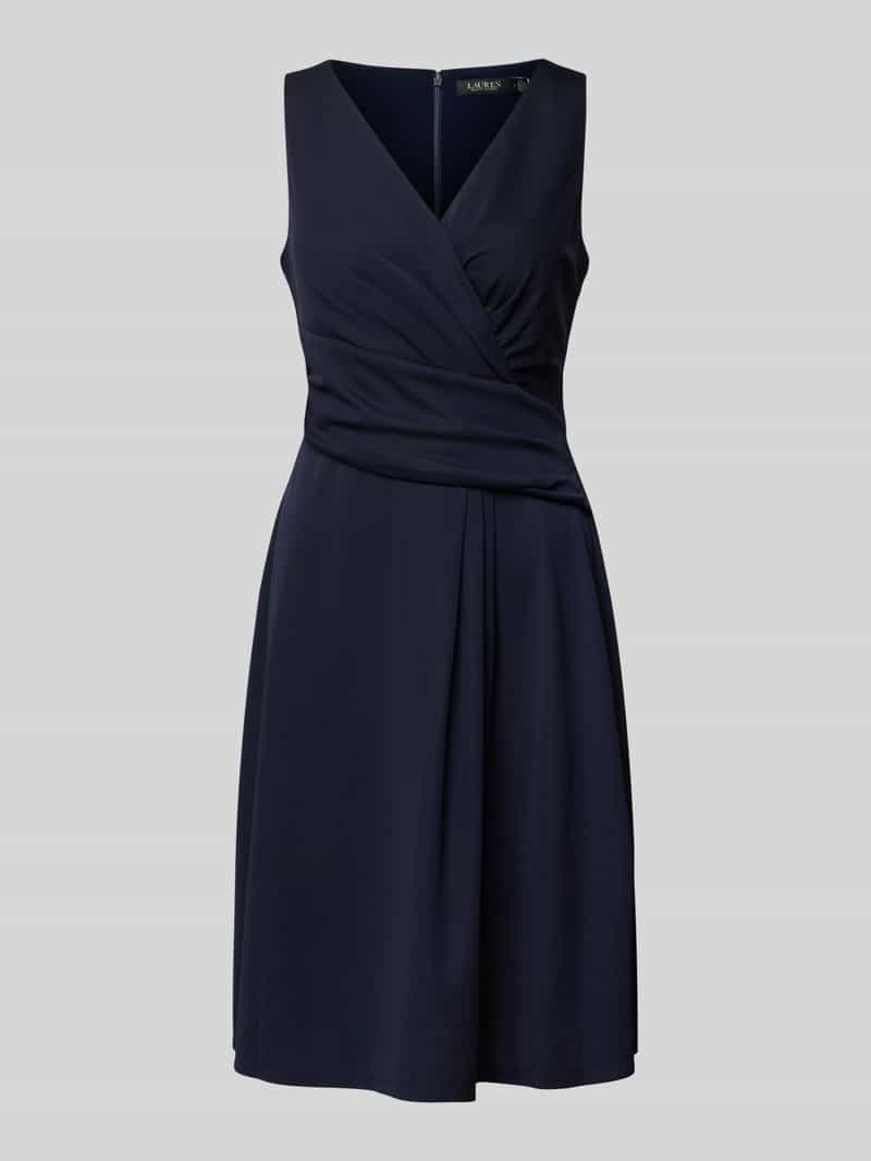 Lauren Ralph Lauren Knielange jurk in wikkellook model 'AFARA'