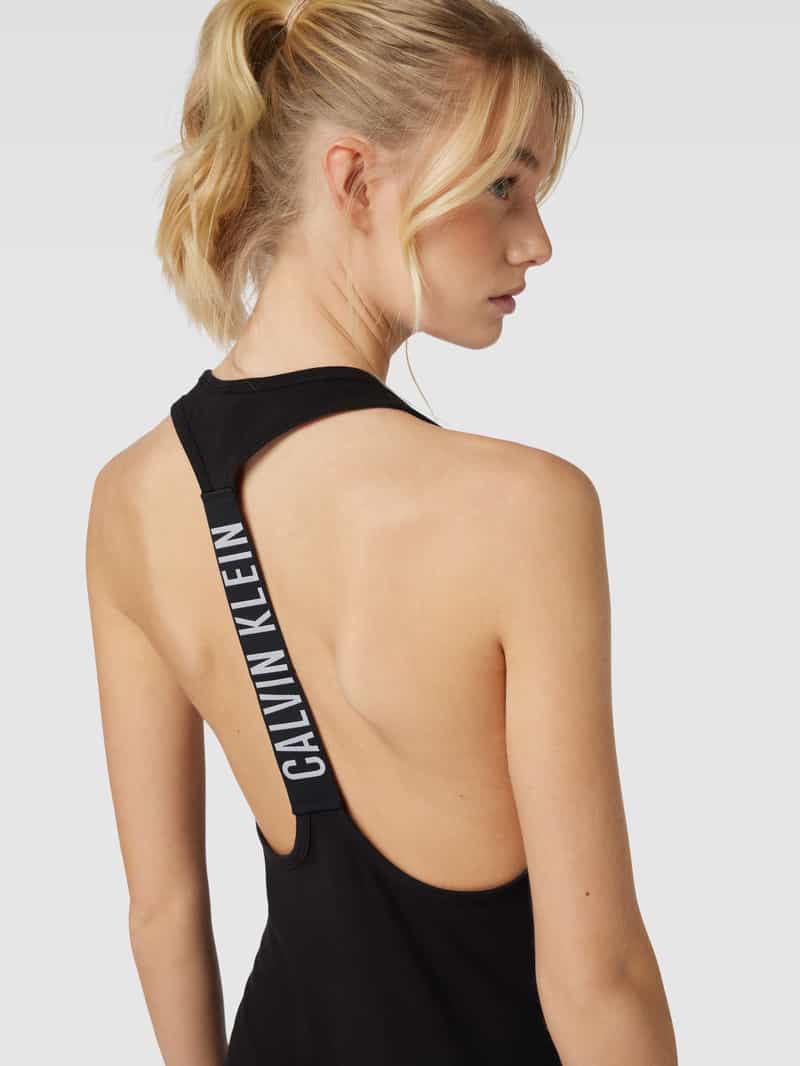 Calvin Klein Underwear Mini-jurk met racerback model 'INTENSE POWER'