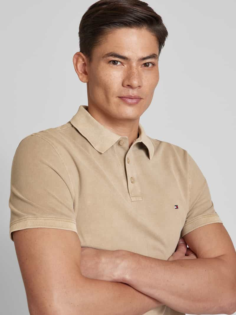 Tommy Hilfiger Regular fit poloshirt met polokraag