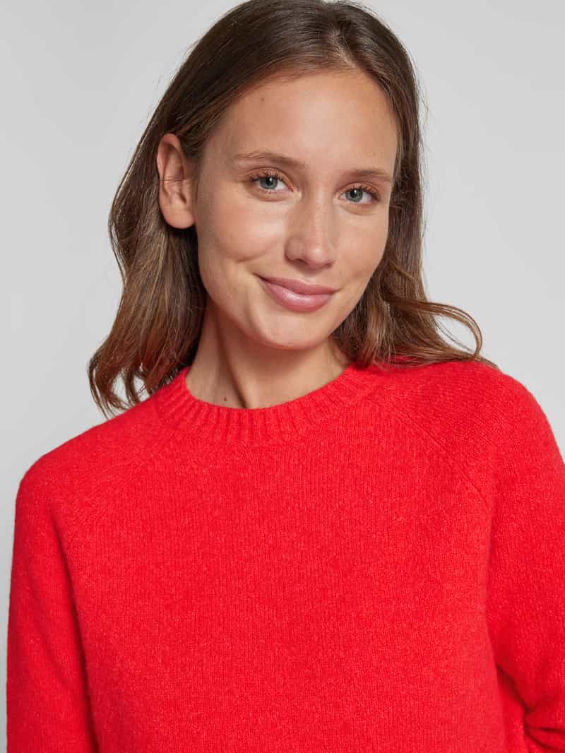 Boss Gebreide pullover met ribboorden model 'Febisan'