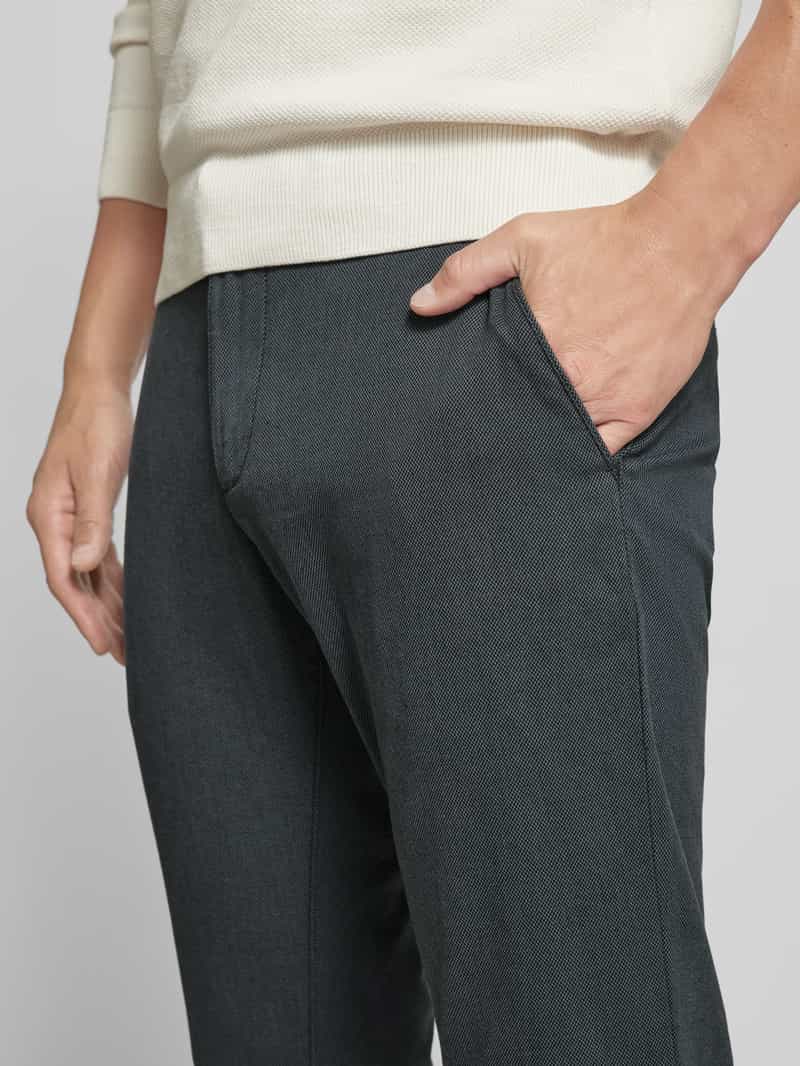 MCNEAL Slim fit broek met achterzakken