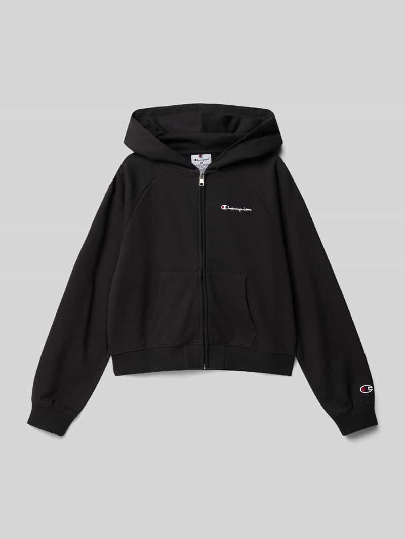 Champion Sweatjack met labelstitching