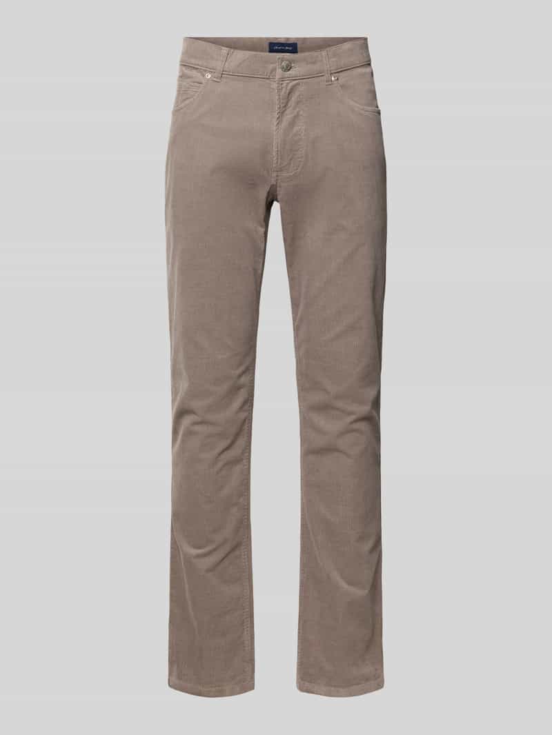 Christian Berg Men Corduroy broek met 5-pocketmodel