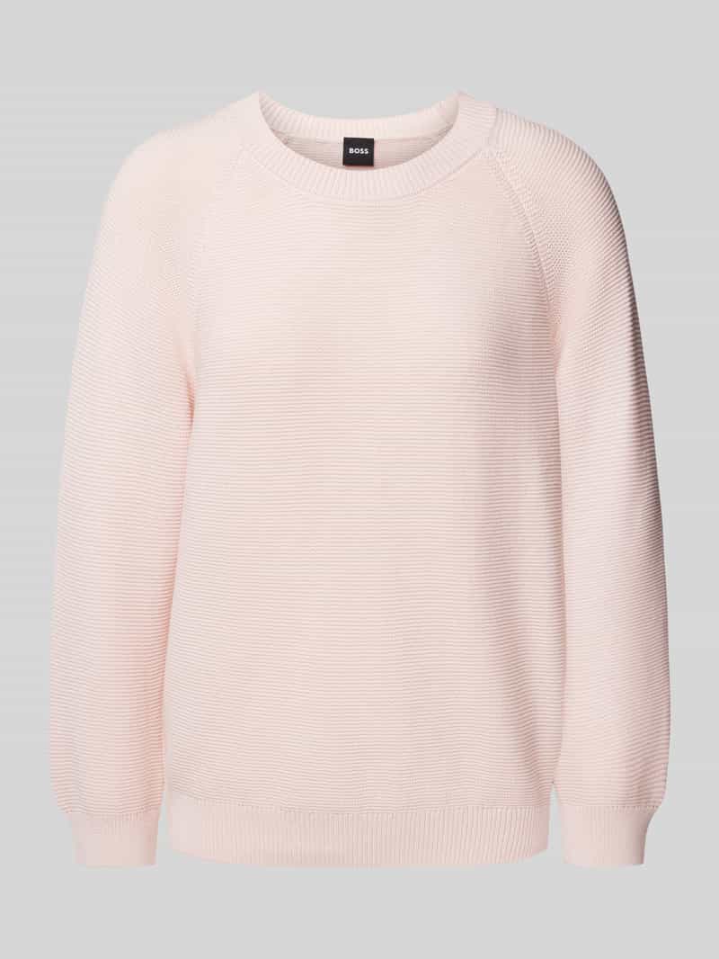 Boss Gebreide pullover met raglanmouwen model 'Fovila'