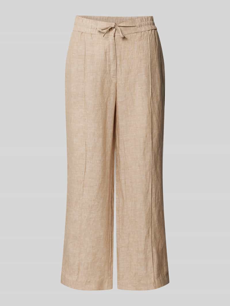 Opus Stoffen broek met verkorte pasvorm model 'Maikito'
