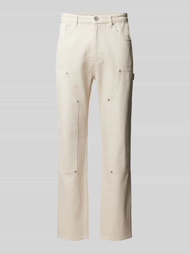 Regular fit jeans in effen design, model 'HALDOR'
