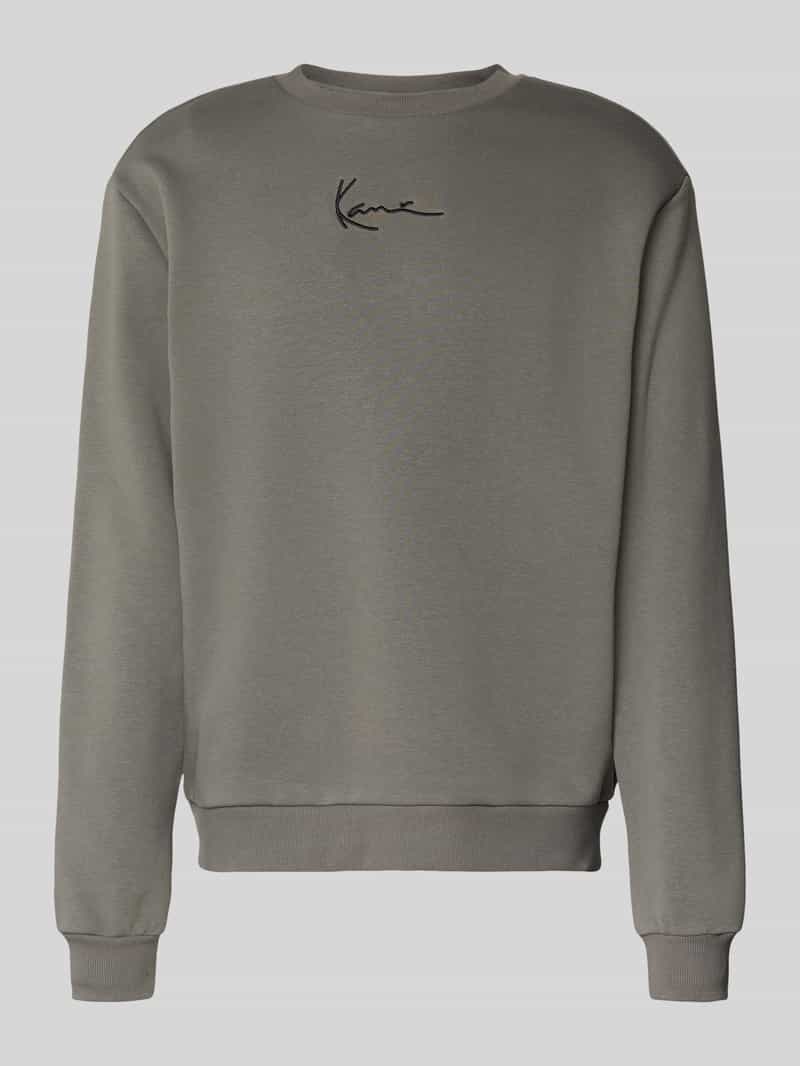 Karl Kani Regular fit sweatshirt met logostitching model 'Essential'