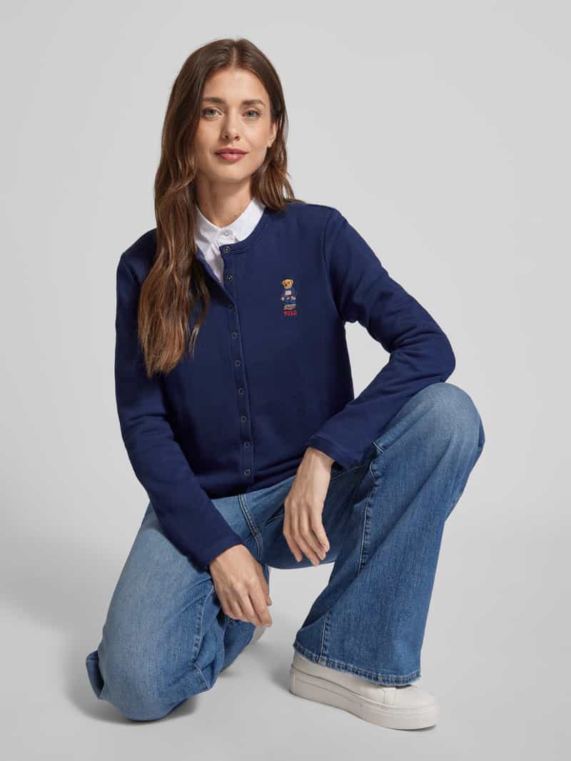 Polo Ralph Lauren Gebreide cardigan met label- en motiefstitching