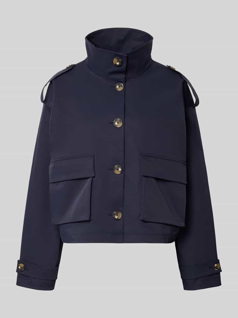 Christian Berg Woman Selection Jas met opstaande kraag