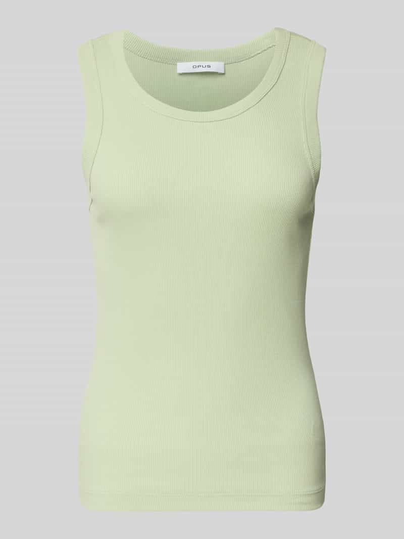 Opus Tanktop met ribboorden model 'Ilesso'