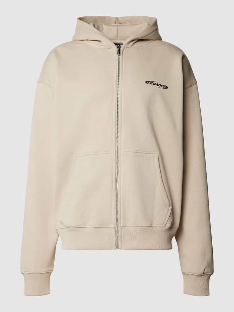 Pegador Oversized sweatjack met labelprint model 'FURBER'