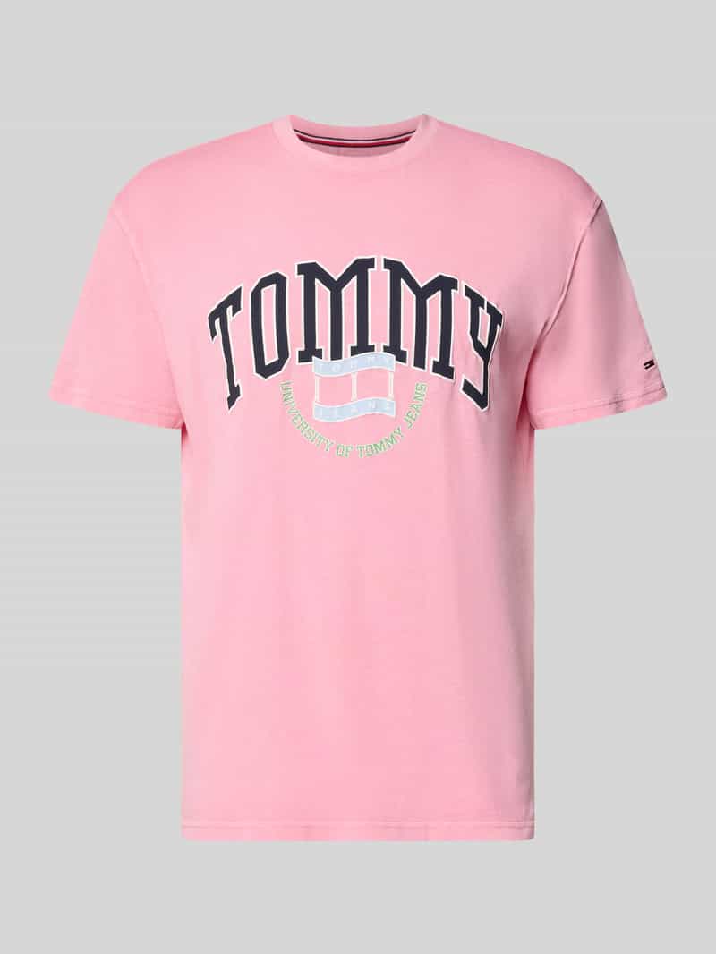 Tommy Jeans Regular fit t-shirt van puur katoen
