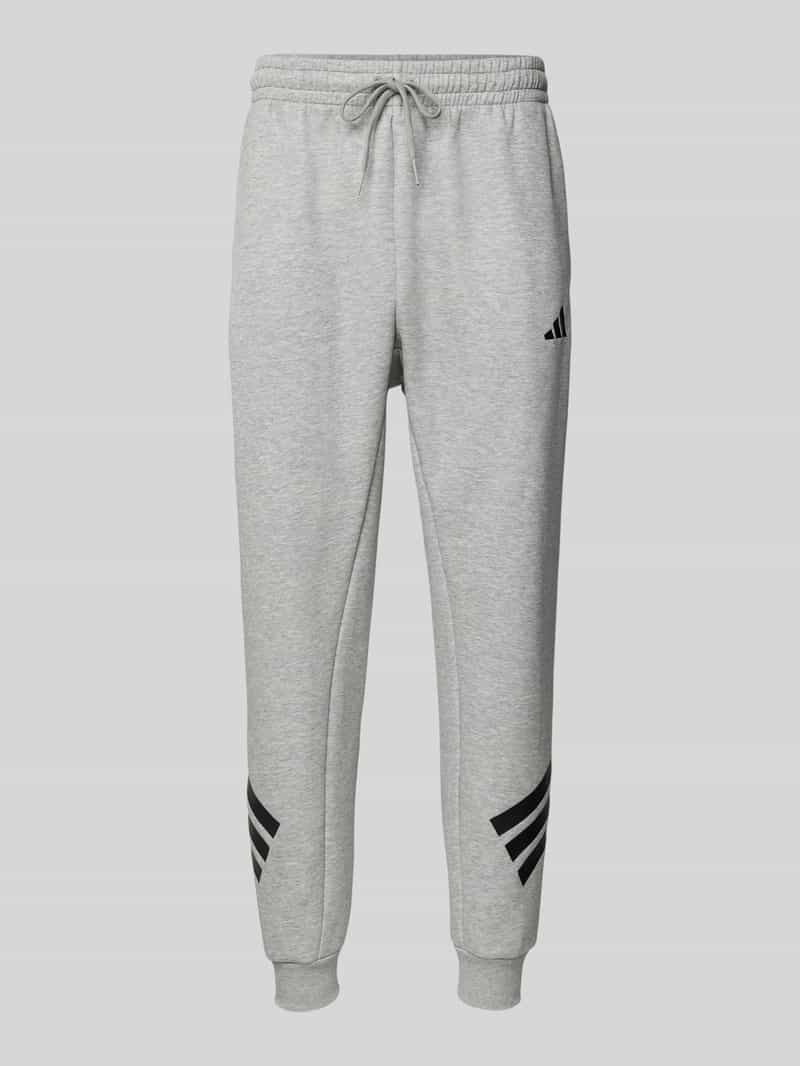 ADIDAS SPORTSWEAR Regular fit sweatpants met labelstitching