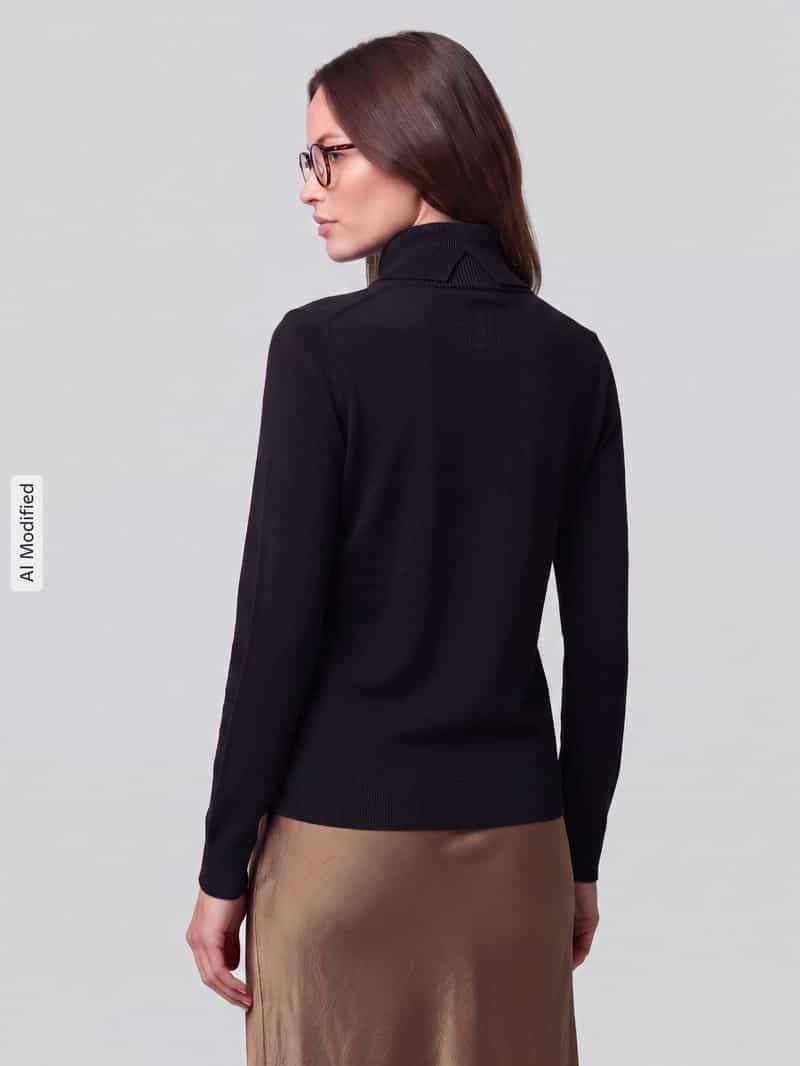 Jake*s Casual Slim fit coltrui van viscosemix