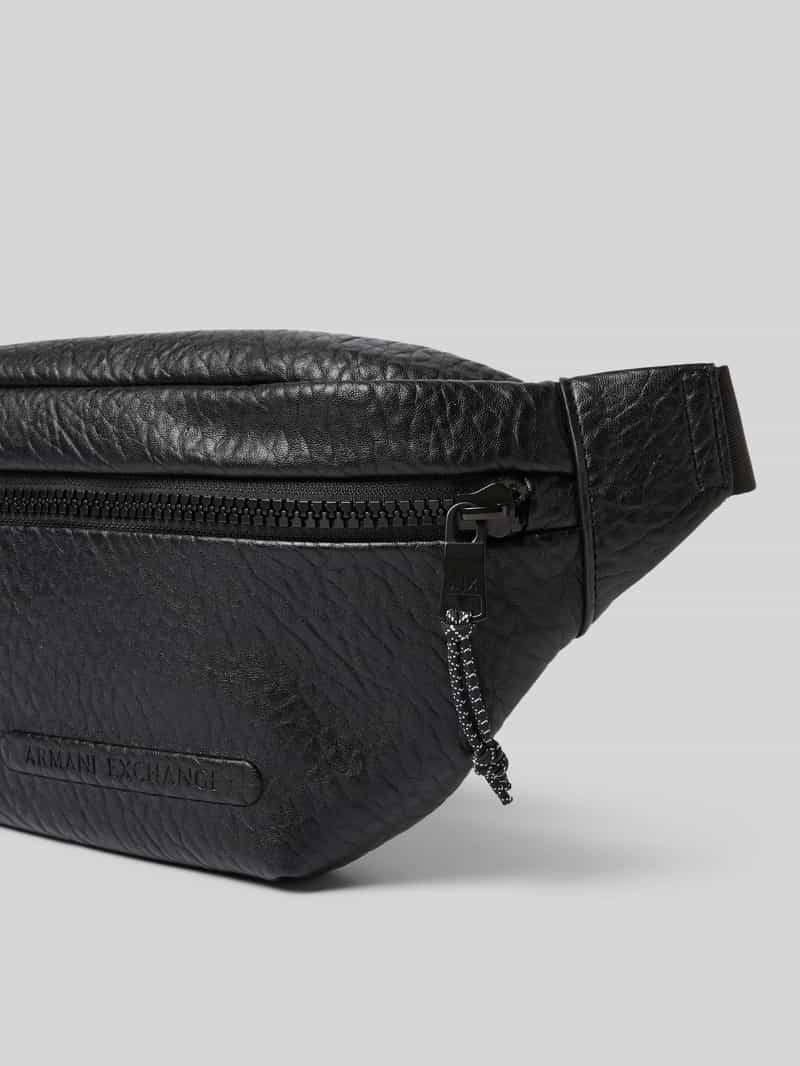 Armani Exchange Heuptasje in leerlook model 'VENICE'