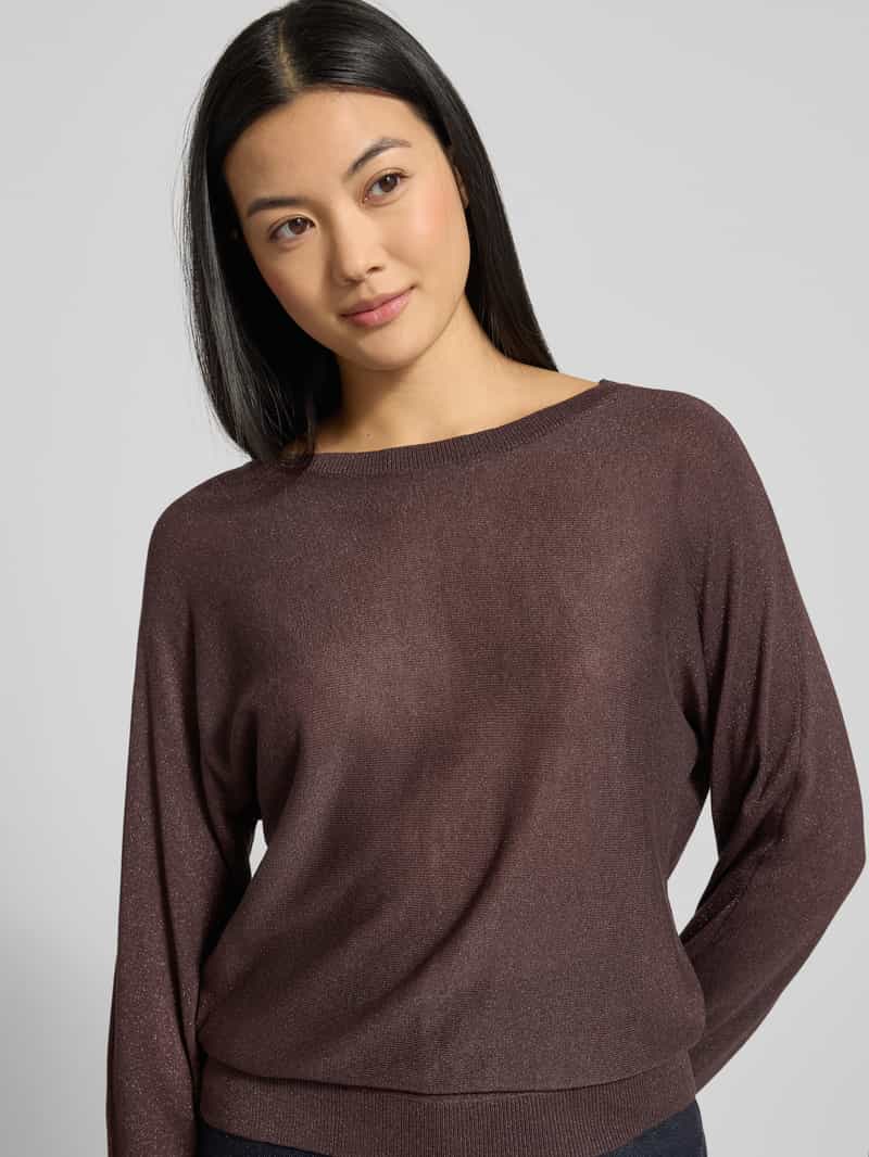 Betty Barclay Gebreide pullover met ribboorden