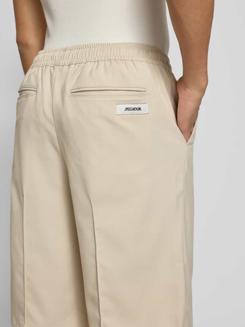 PEGADOR Bermuda met elastische band