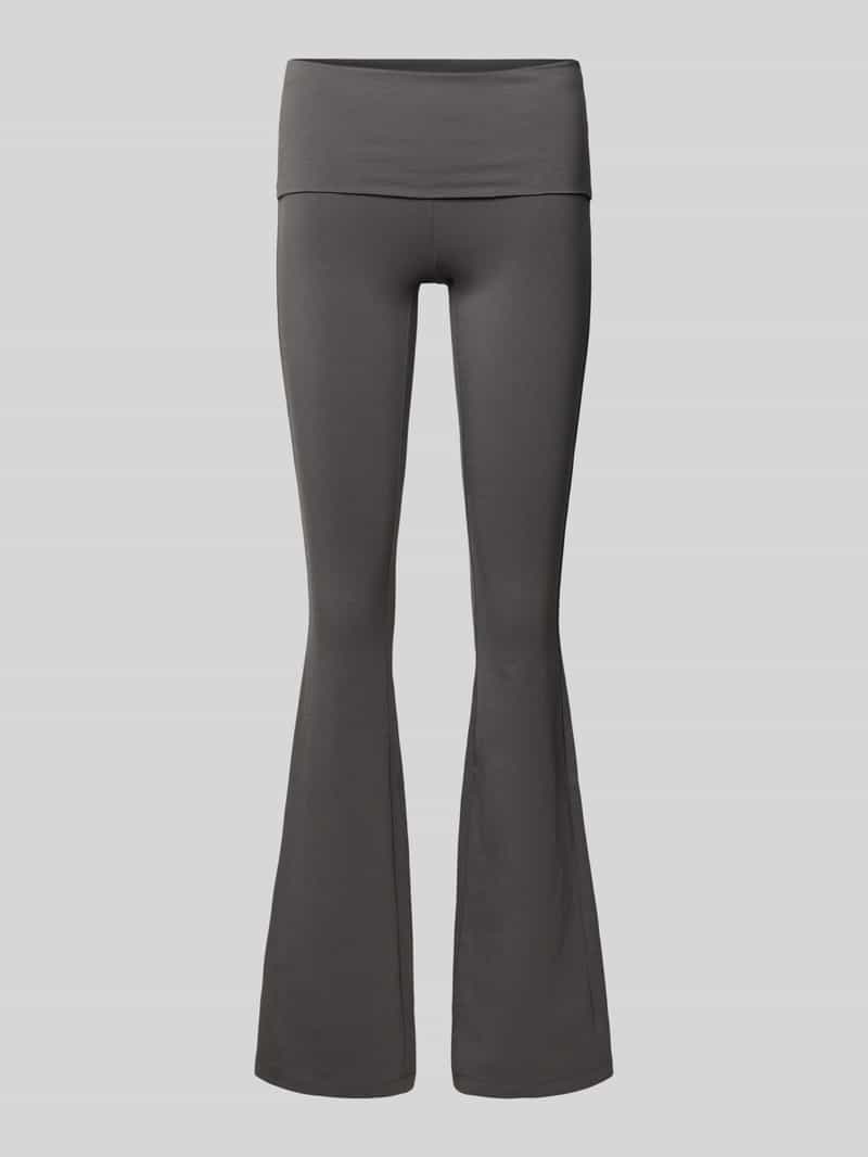 Review Flared legging met elastische band