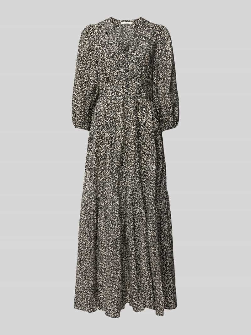 Ivy Oak Maxi-jurk met knoopsluiting model 'DREA'