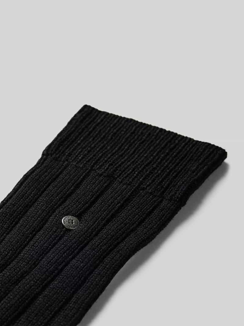 Burlington Sokken met labelprint