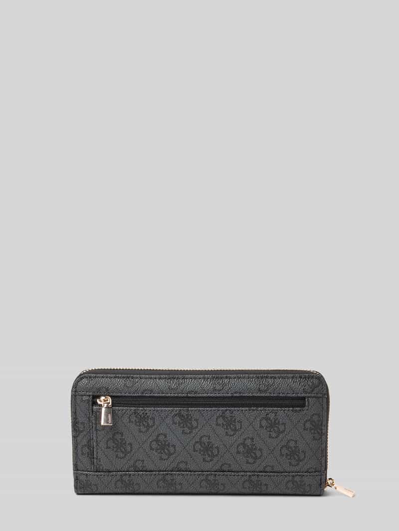 Guess Portemonnee met logo-applicatie model 'Brenton'
