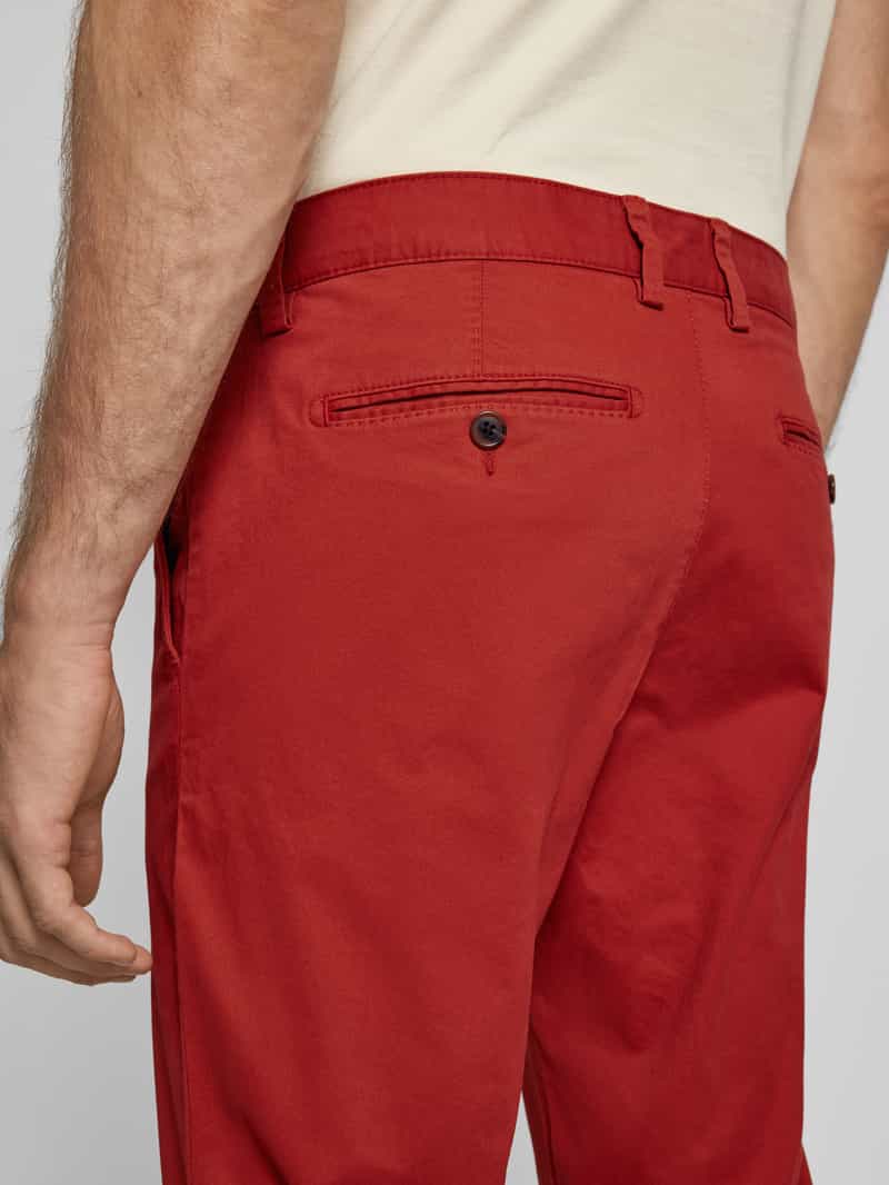 Christian Berg Men Tapered fit chino met achterzakken