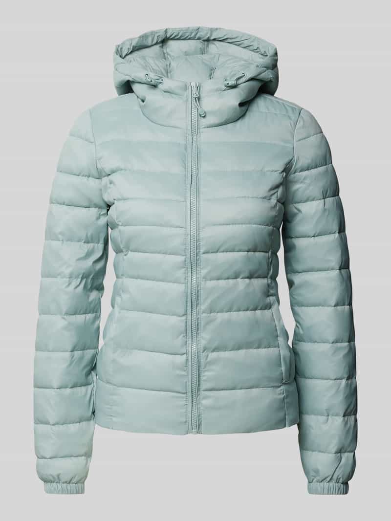 Only Regular fit gewatteerd jack met capuchon model 'TAHOE'