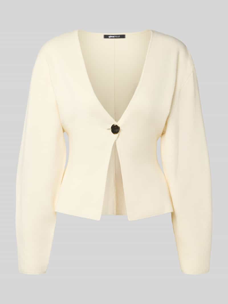 Gina Tricot Getailleerde cardigan met knoopsluiting
