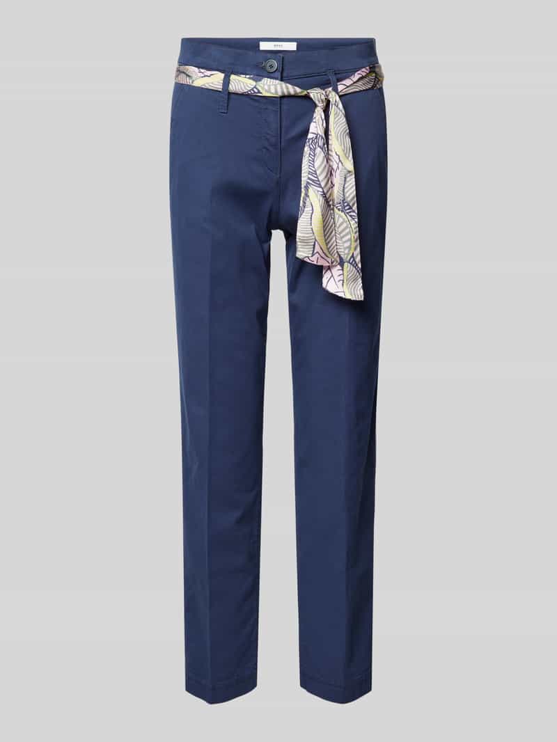 BRAX Slim fit broek met verkort model, model 'Style. Mel'