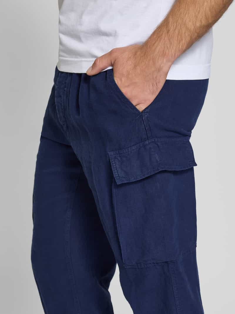 Polo Ralph Lauren Cargobroek van linnen met labeldetail
