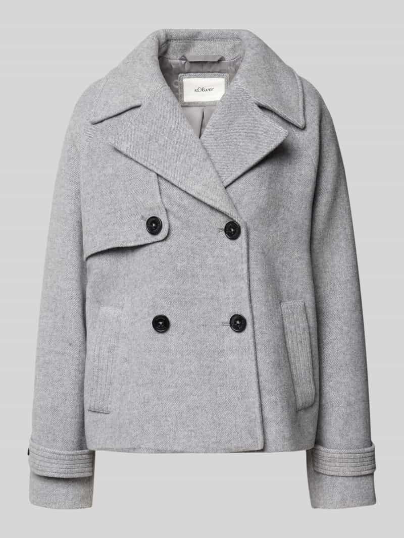 s.Oliver RED LABEL Regular fit jack met wol