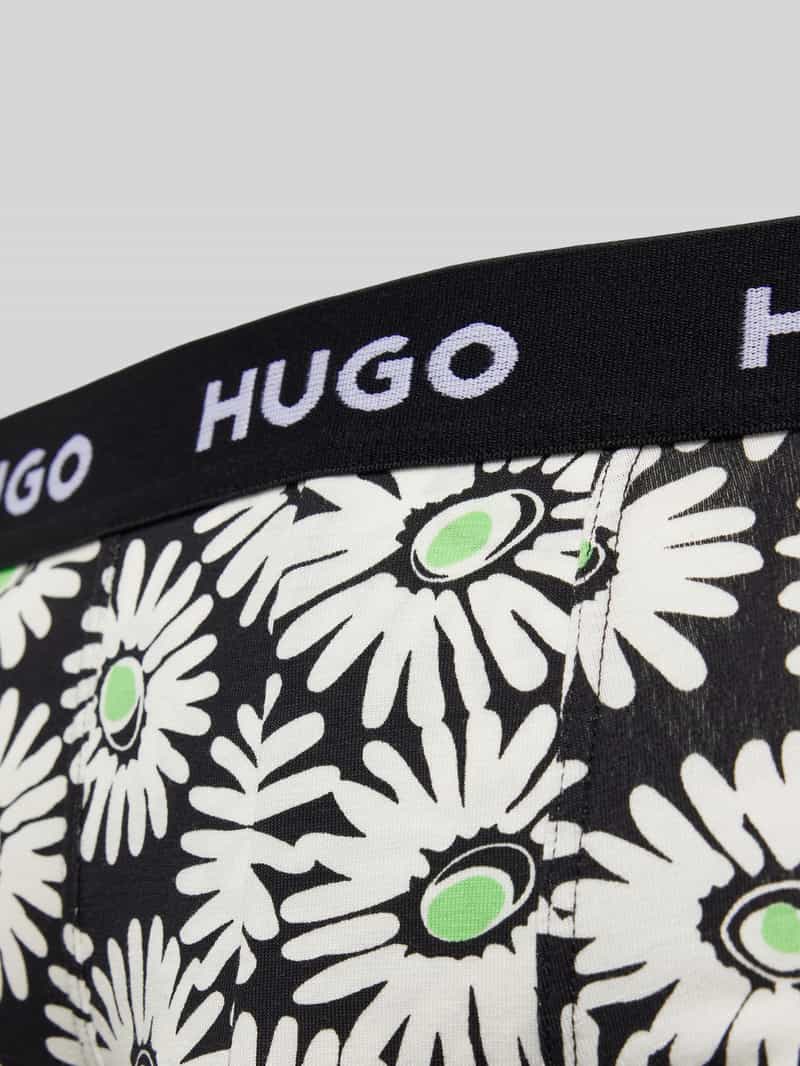 HUGO Boxershort met elastische band in een set van 3 stuks