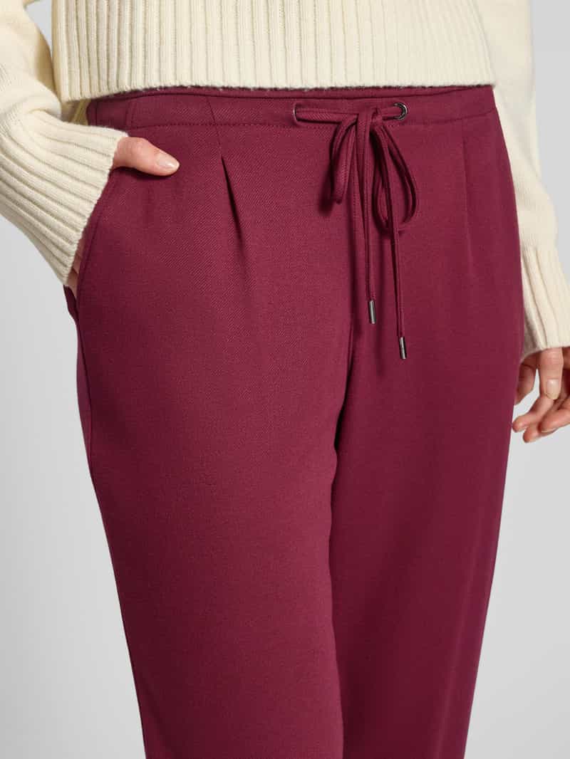 Christian Berg Woman Regular fit stoffen broek van viscosemix