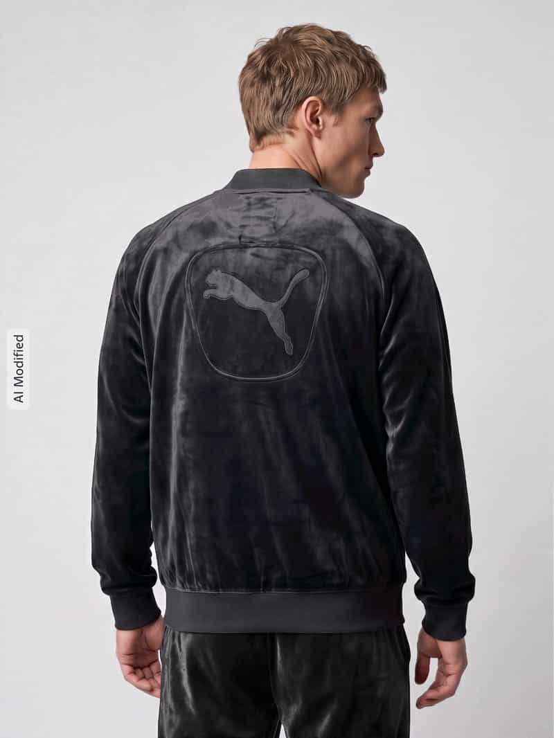 PUMA Performance Sweatjack met groot ruglogo