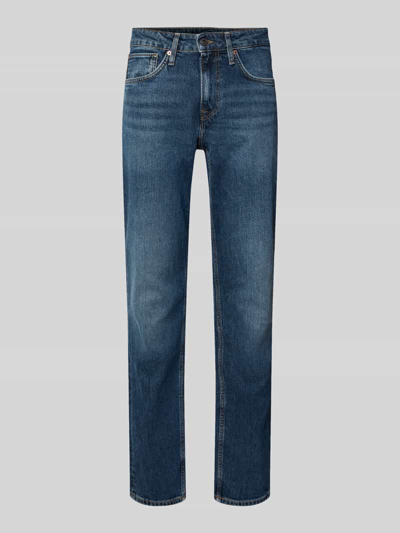 Pepe Jeans Straight fit jeans van katoenmix