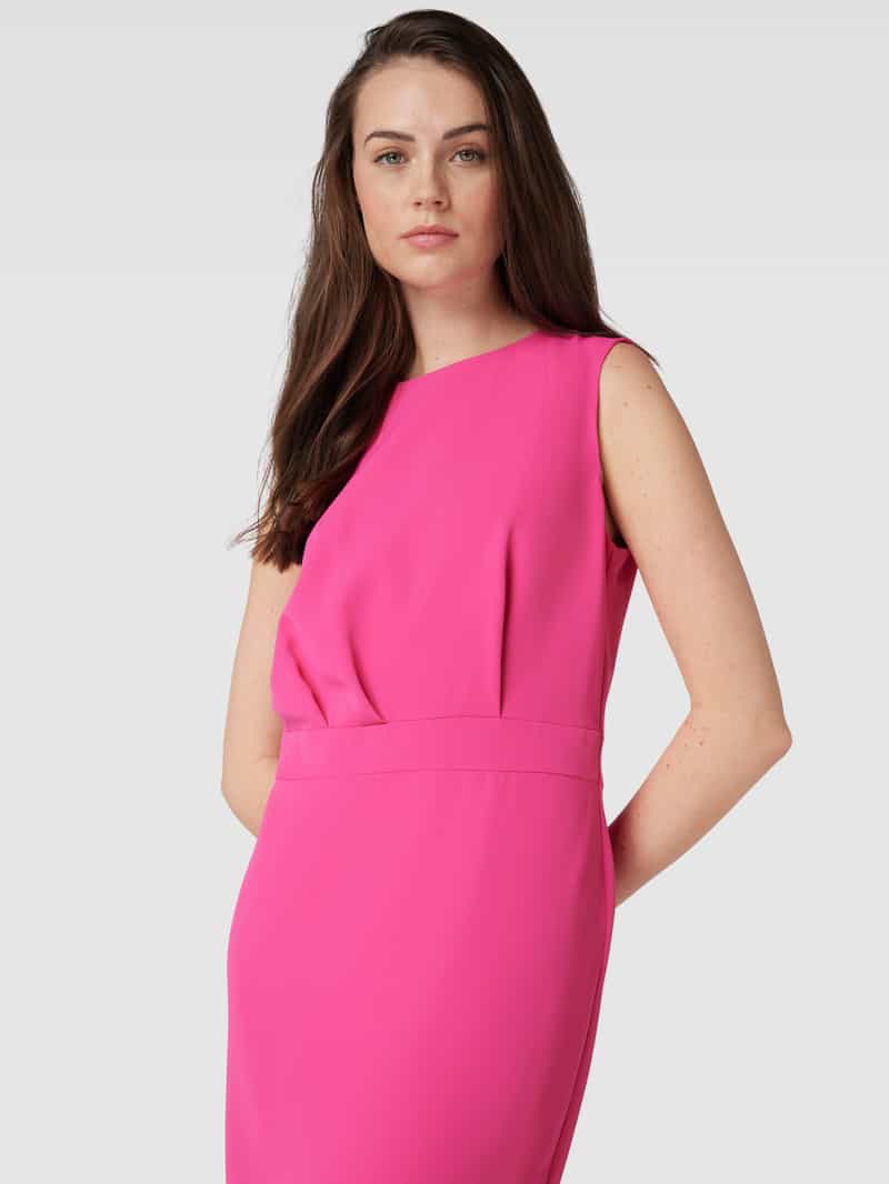 Christian Berg Woman Selection Midi-jurk met ronde hals