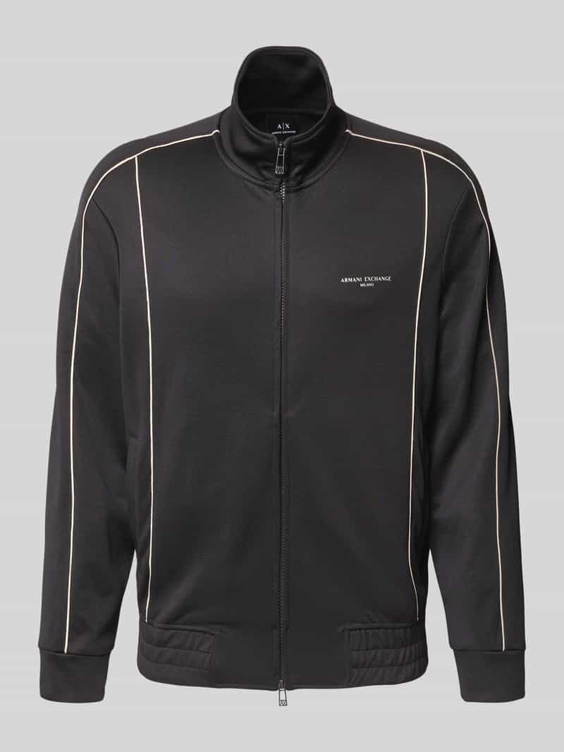 Armani Exchange Sweatjack met ritssluiting model 'FELPA'