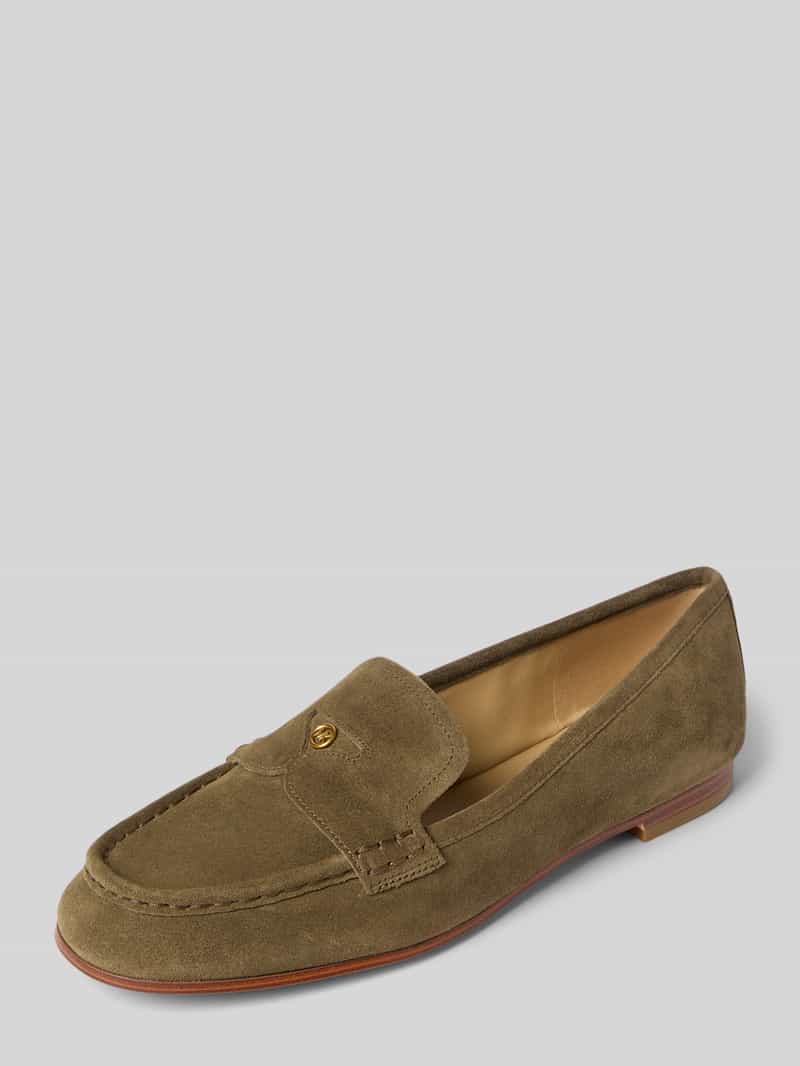 Penny-loafers van echt leer model 'JENNINGS'