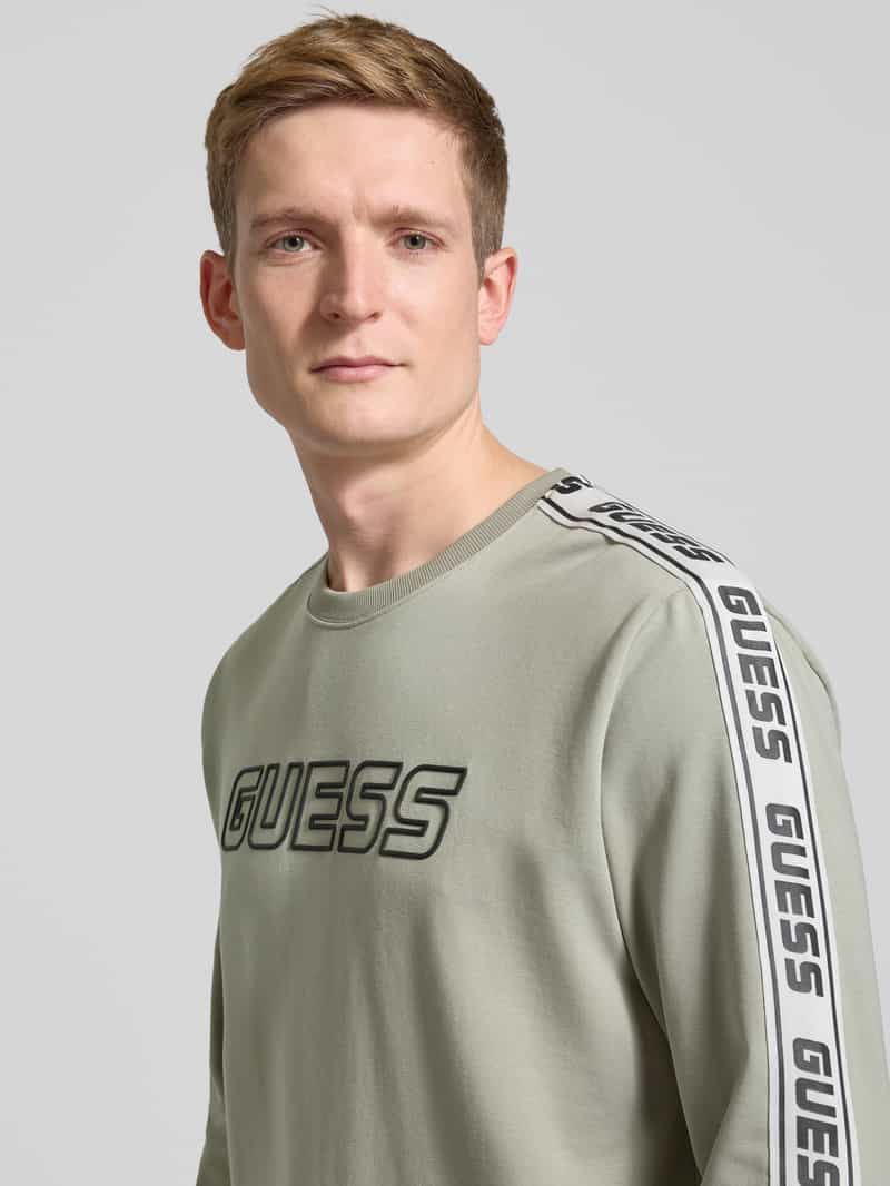 Guess Activewear Sweatshirt met labelprint