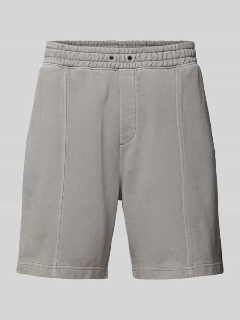 Hugo Blue Sweatshorts met elastische band model 'Nuralpo'