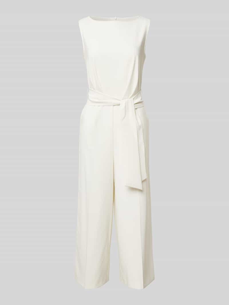 Betty Barclay Jumpsuit met strikceintuur