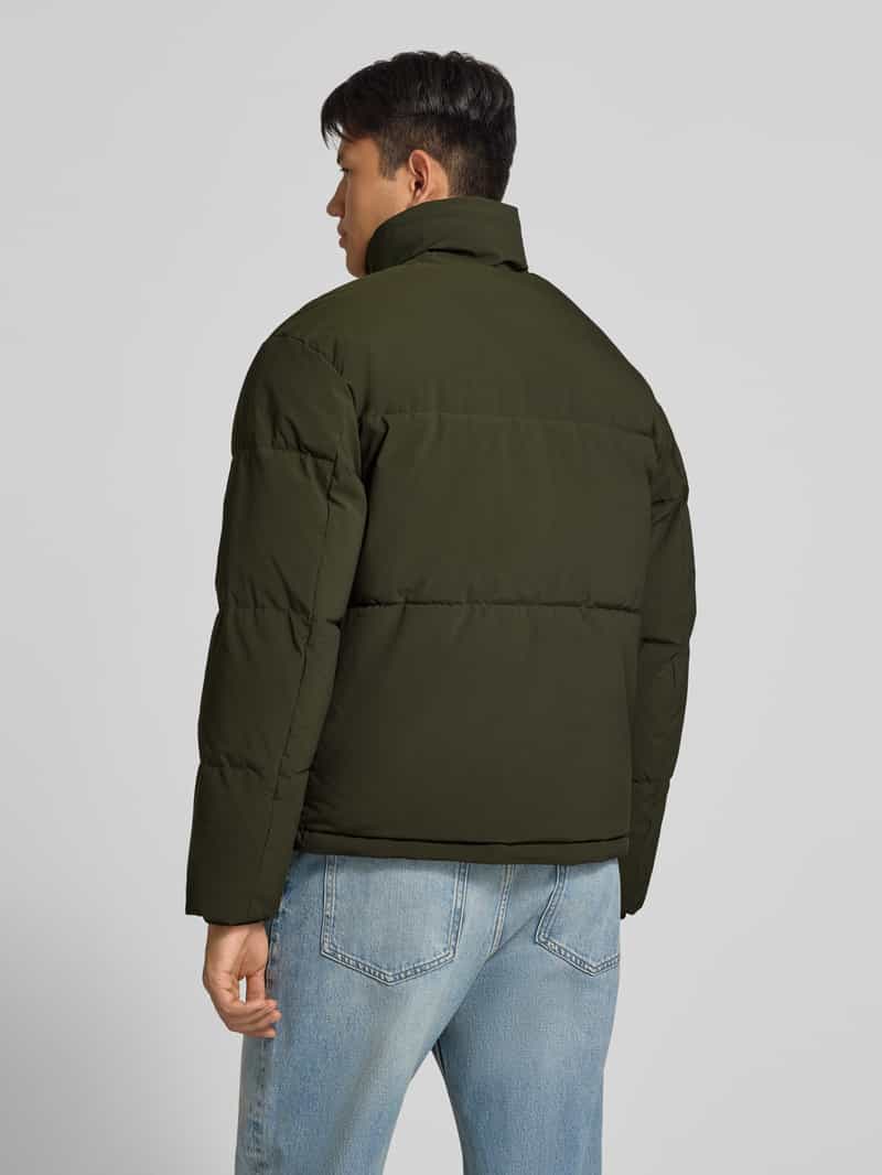 jack & jones Gewatteerd jack met verborgen ritssluiting model 'SOHO'