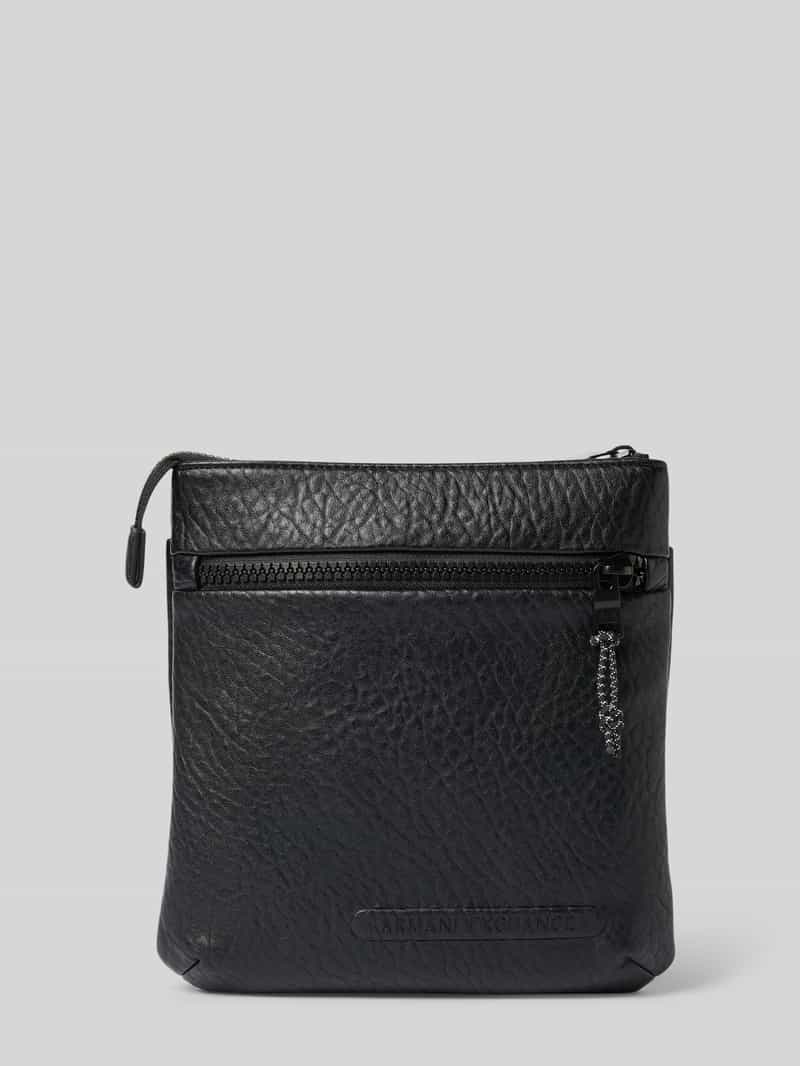 Armani Exchange Schoudertas in leerlook model 'BORSA'