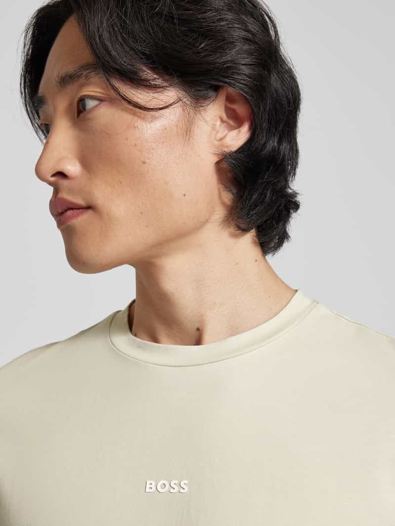 Boss Orange T-shirt met logoprint model 'TCHUP'
