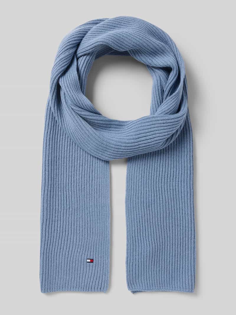 Tommy Hilfiger Sjaal van een mix van katoen en kasjmier