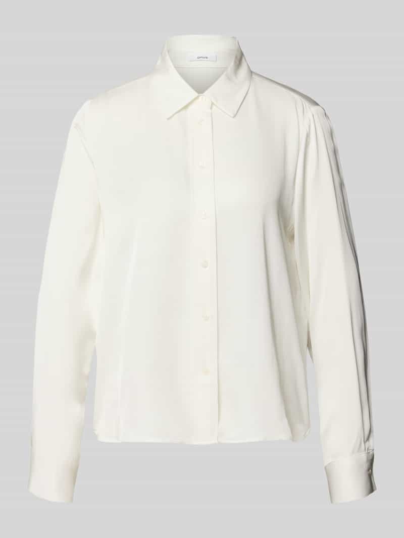 Opus Regular fit overhemdblouse van viscose model 'Fanda'