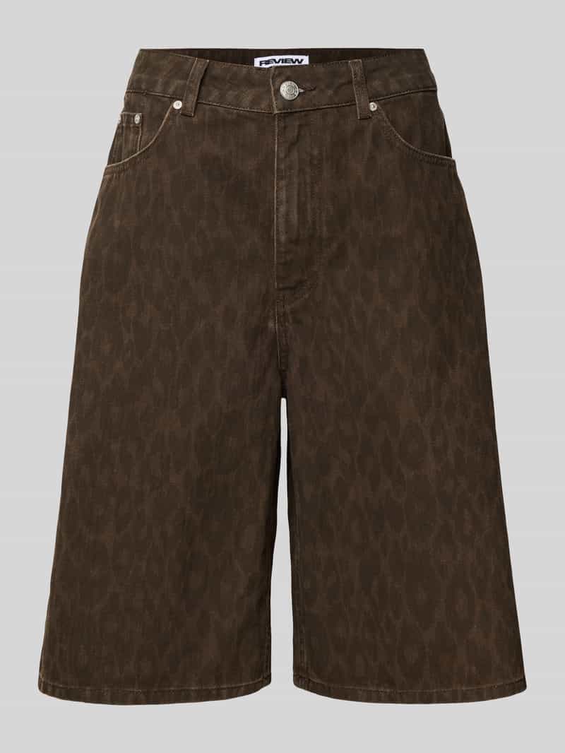 Review Baggy fit korte jeans in 5-pocketmodel