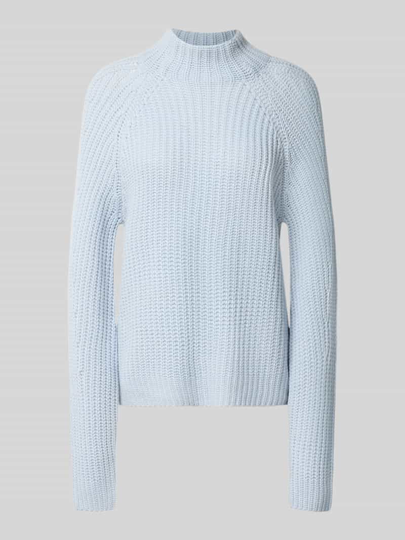 Gebreide pullover uit mix van kasjmier en katoen model 'LONA'